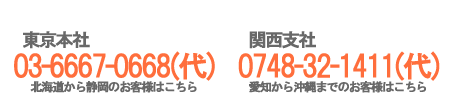 電話番号03-6667-0668